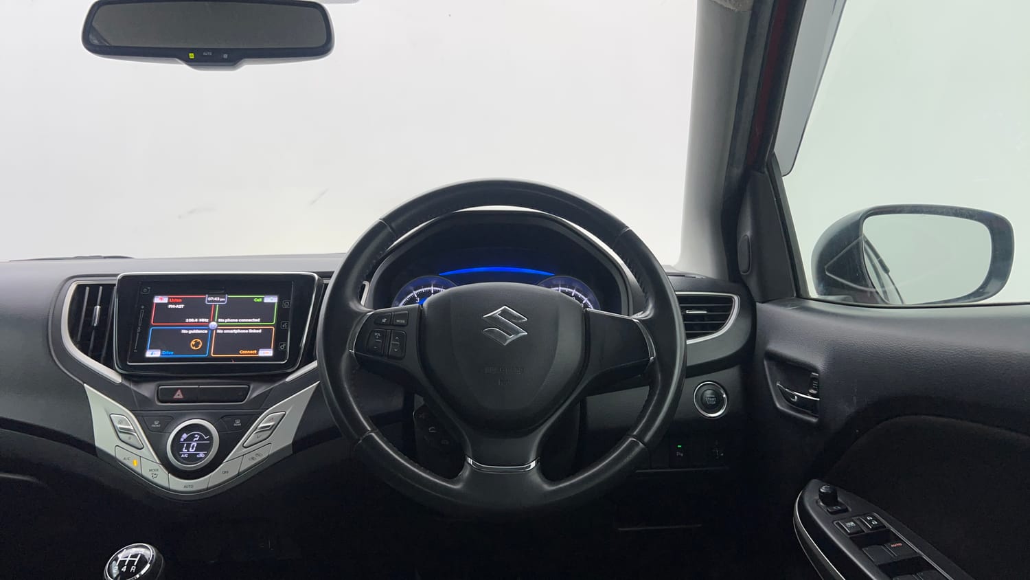 Used 2018 Maruti Suzuki Baleno Alpha 1.2 Petrol Manual interior STEERING VIEW