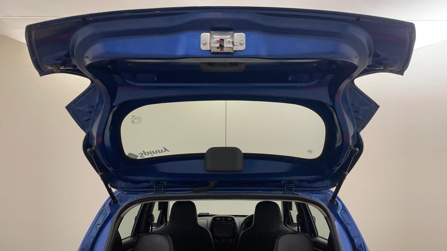 Used 2017 Renault Kwid CLIMBER 1.0 Petrol Manual interior DICKY DOOR OPEN VIEW