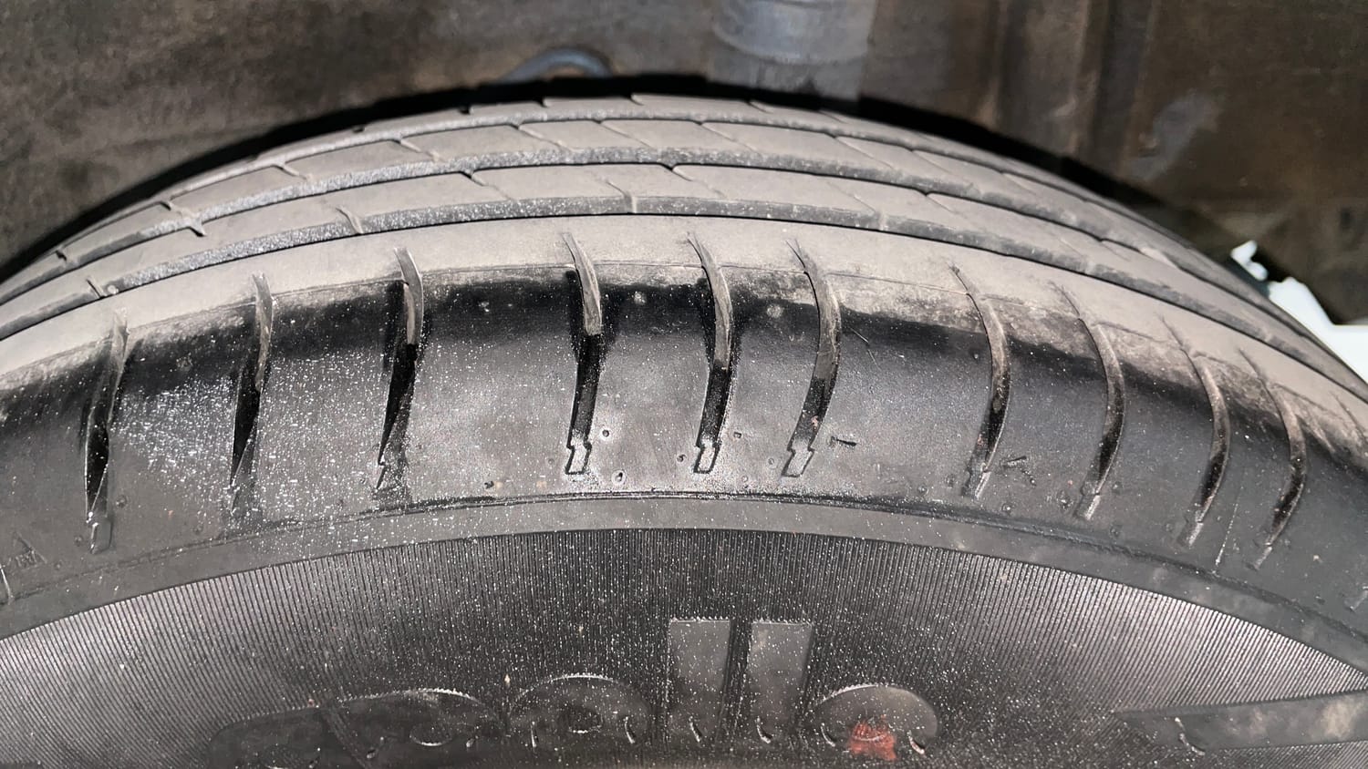 Used 2013 Nissan Micra XL Petrol Petrol Manual tyres LEFT REAR TYRE TREAD VIEW