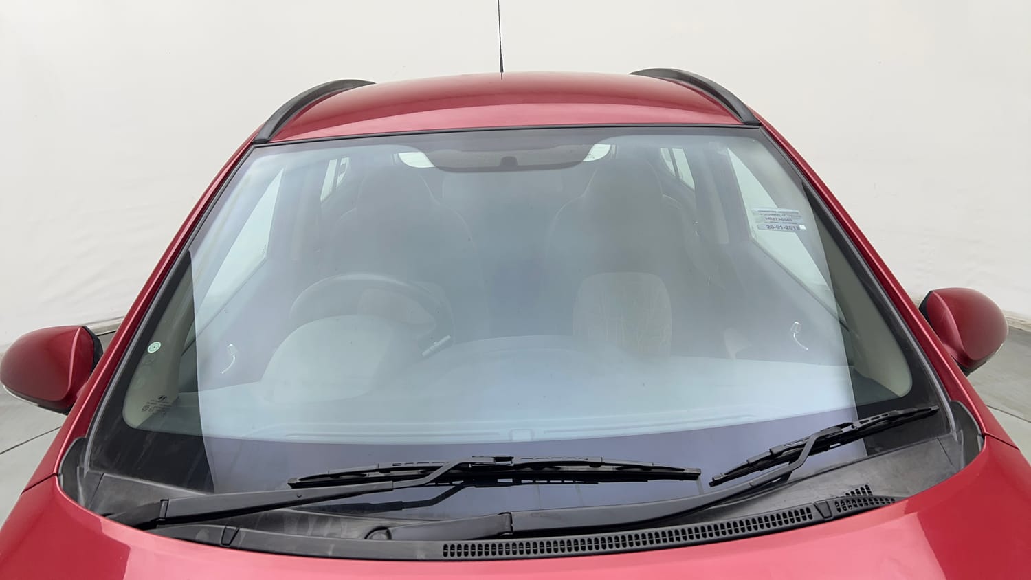 Used 2018 Hyundai Grand i10 Sportz (O) AT 1.2 Kappa VTVT Petrol Automatic exterior FRONT WINDSHIELD VIEW