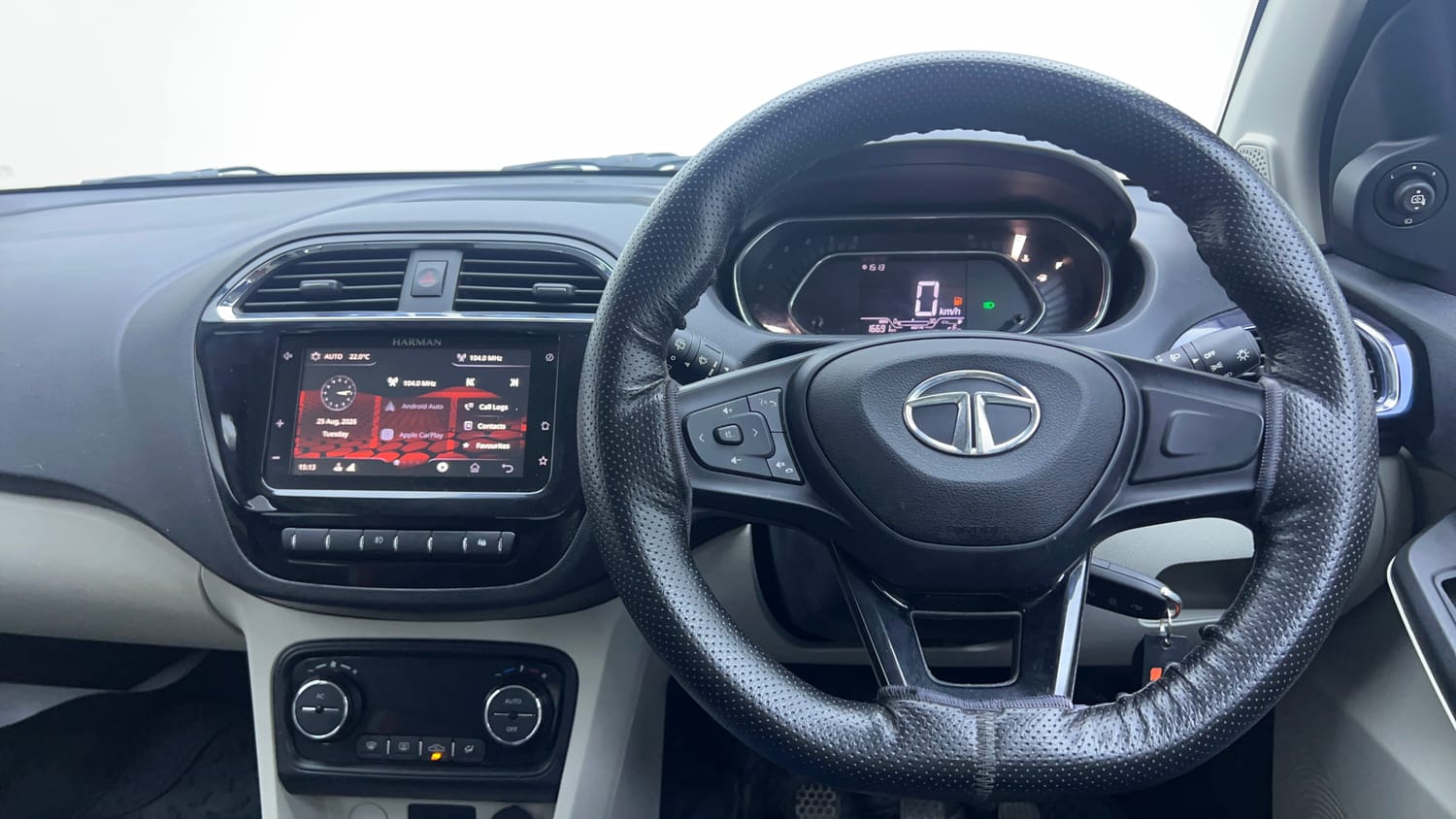 Used 2022 Tata Tiago XZ Plus Petrol Manual interior STEERING VIEW