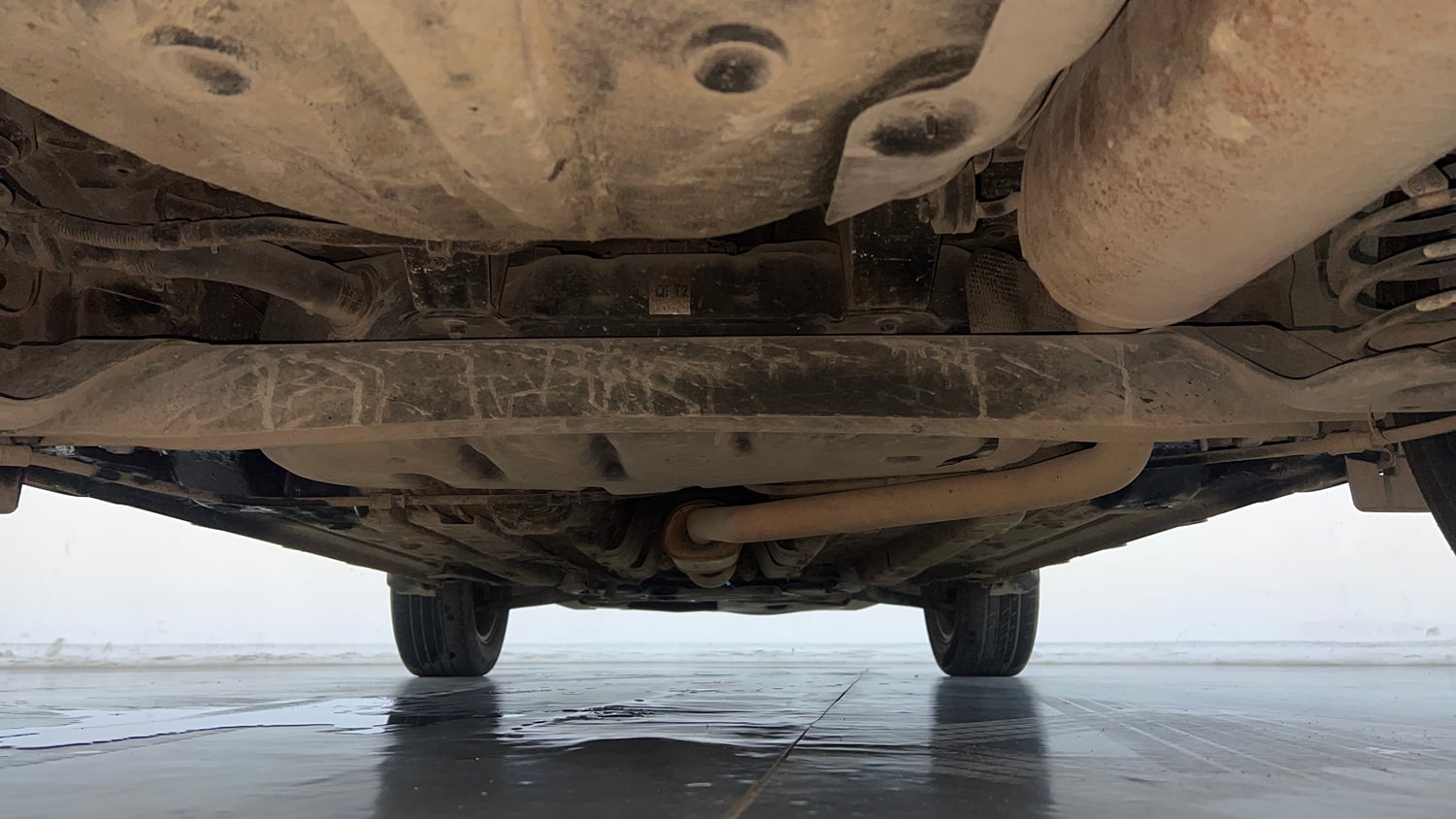 Used 2021 Hyundai Venue SX 1.0 Turbo Petrol Manual extra REAR UNDERBODY VIEW (TAKEN FROM REAR)