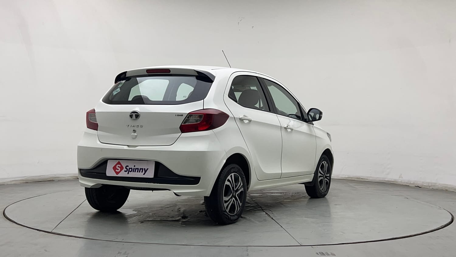 Used 2024 Tata Tiago XTA iCNG Cng Automatic exterior RIGHT REAR CORNER VIEW
