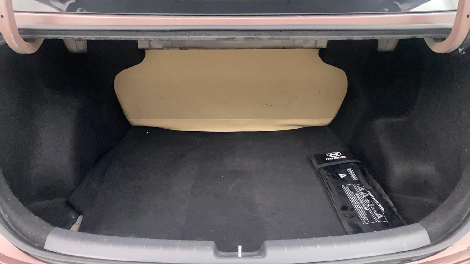 Used 2021 Hyundai Aura S 1.2 Petrol Petrol Manual interior DICKY INSIDE VIEW
