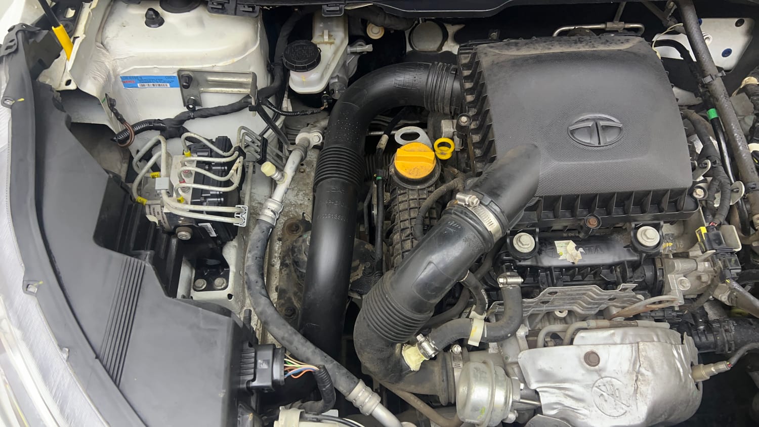 Used 2022 Tata Nexon XZA Plus (HS) Petrol Automatic engine ENGINE RIGHT SIDE VIEW