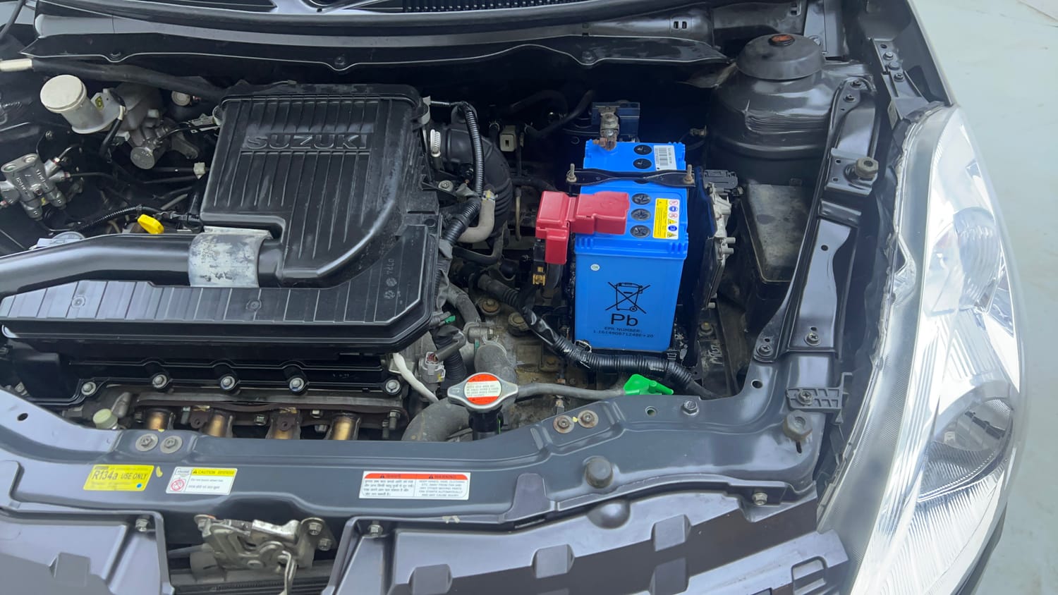 Used 2017 Maruti Suzuki Swift VXi Petrol Manual engine ENGINE LEFT SIDE VIEW