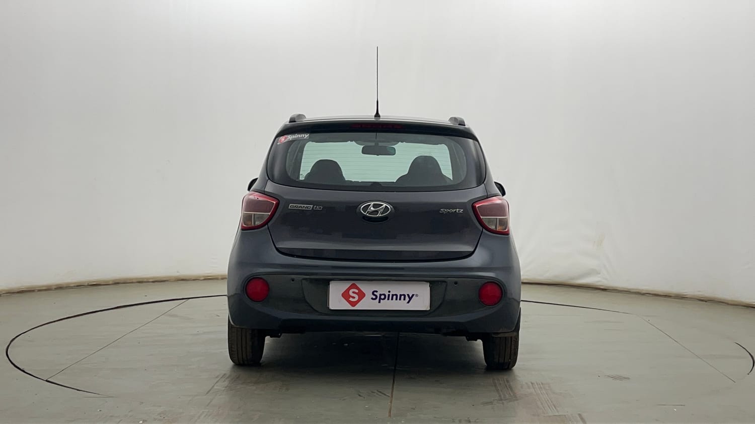 Used 2018 Hyundai Grand i10 Sportz 1.2 Kappa VTVT Petrol Manual exterior BACK VIEW