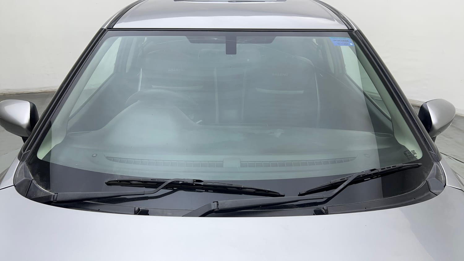 Used 2021 Maruti Suzuki Baleno Zeta Petrol Manual exterior FRONT WINDSHIELD VIEW