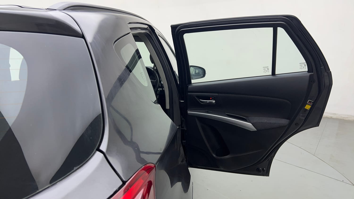 Used 2021 Maruti Suzuki S-Cross Zeta AT Petrol Automatic interior RIGHT REAR DOOR OPEN VIEW