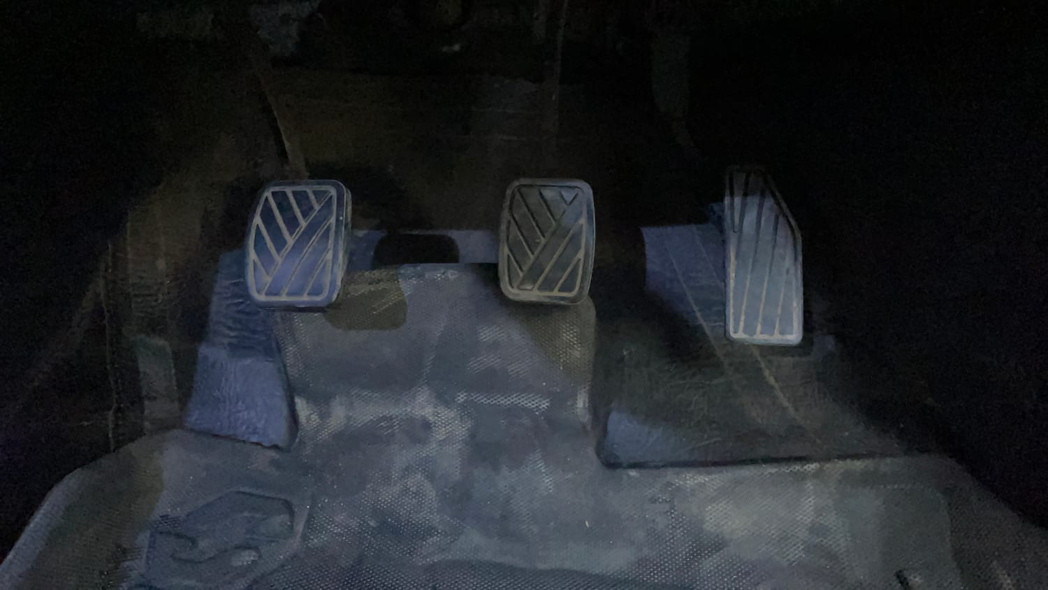 Used 2024 Maruti Suzuki Baleno Sigma MT Petrol Manual interior PEDALS VIEW