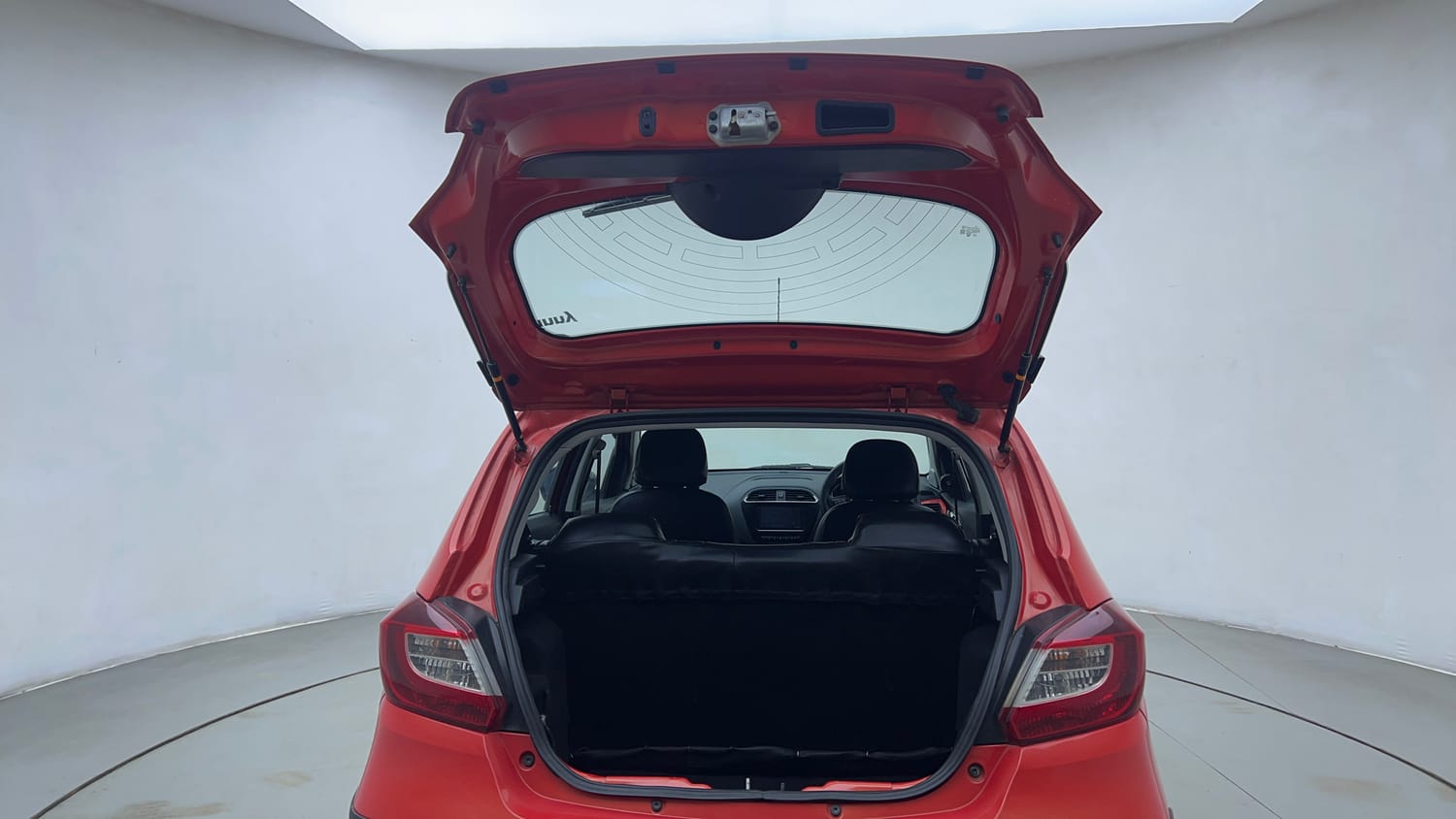 Used 2020 Tata Tiago XZ Plus Dual Tone Petrol Manual interior DICKY DOOR OPEN VIEW