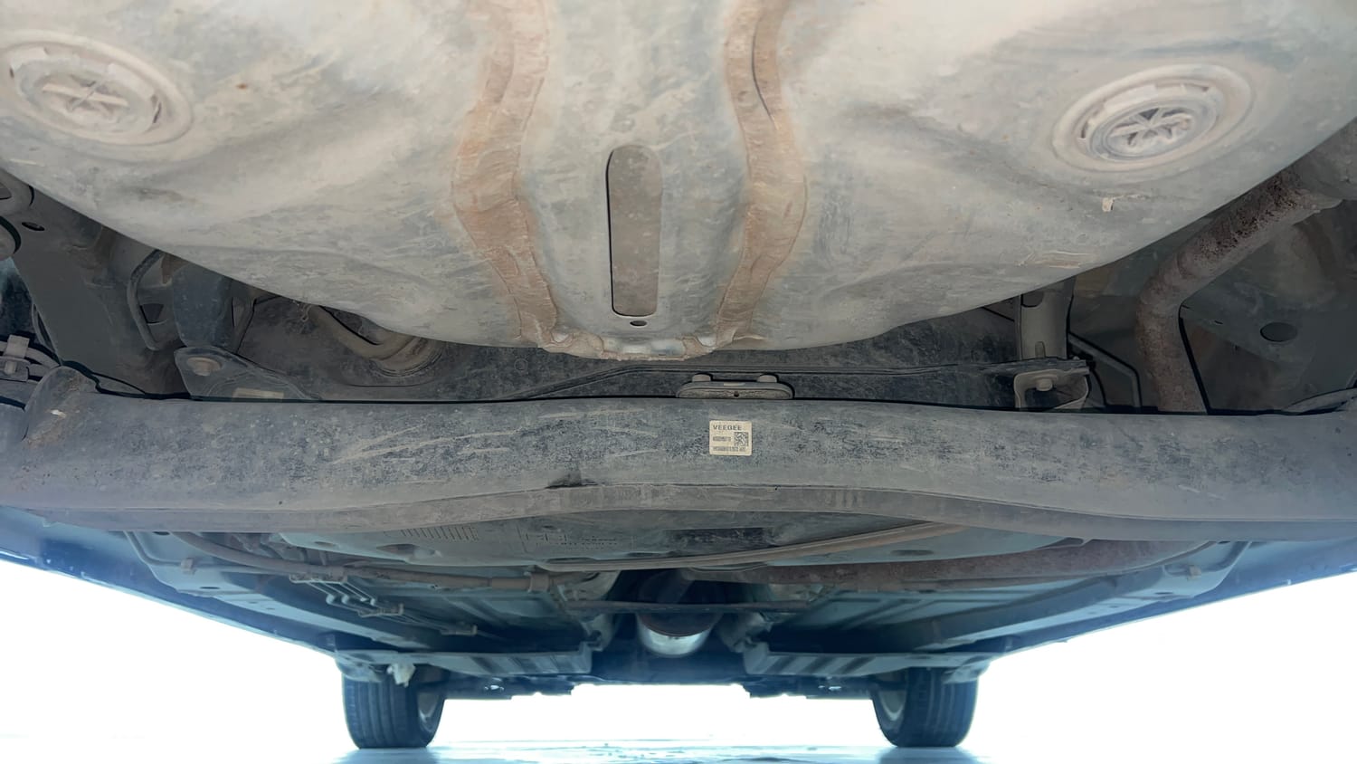 Used 2022 Maruti Suzuki Baleno Zeta MT Petrol Manual extra REAR UNDERBODY VIEW (TAKEN FROM REAR)