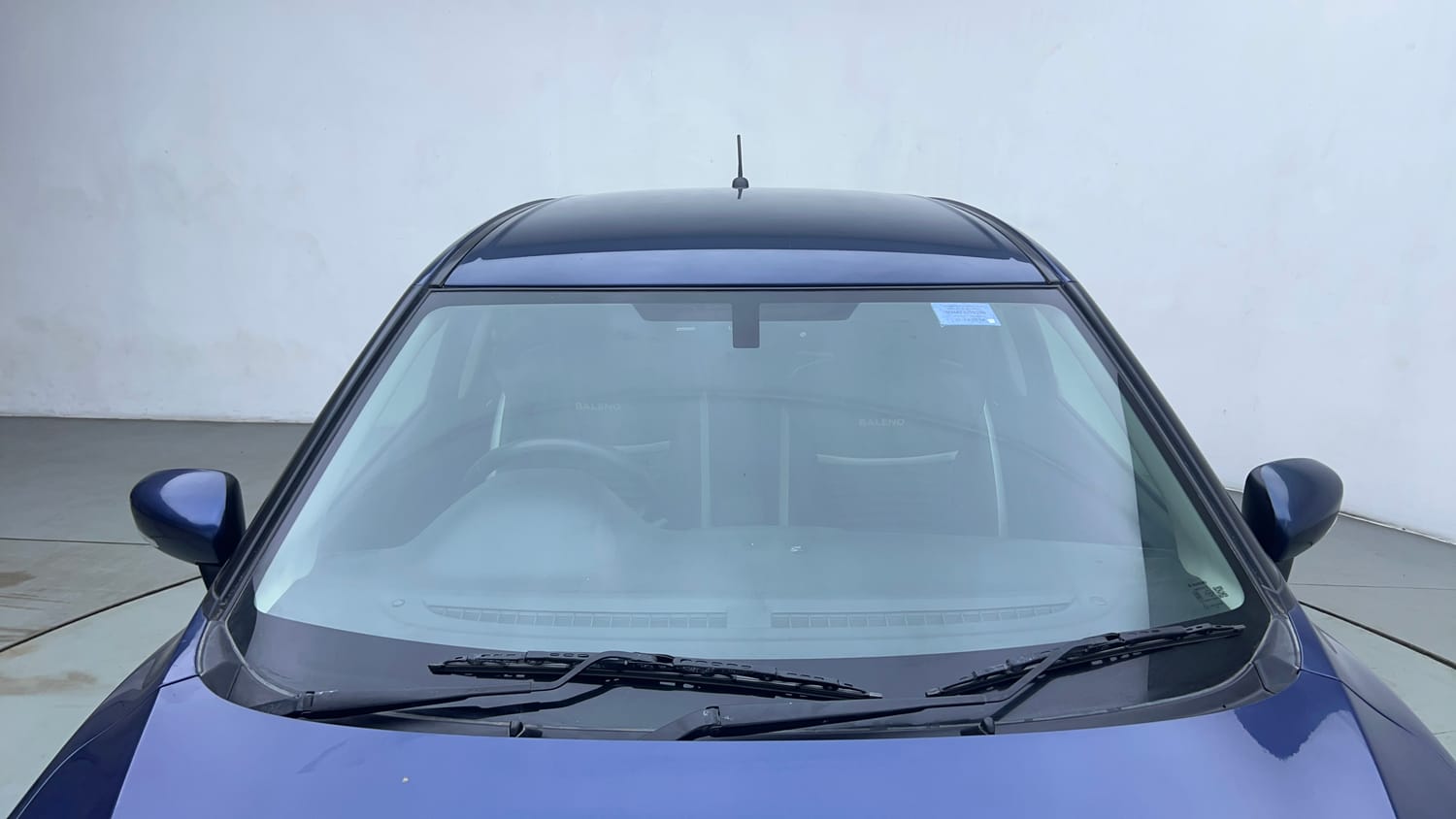 Used 2018 Maruti Suzuki Baleno Zeta 1.2 Petrol Manual exterior FRONT WINDSHIELD VIEW