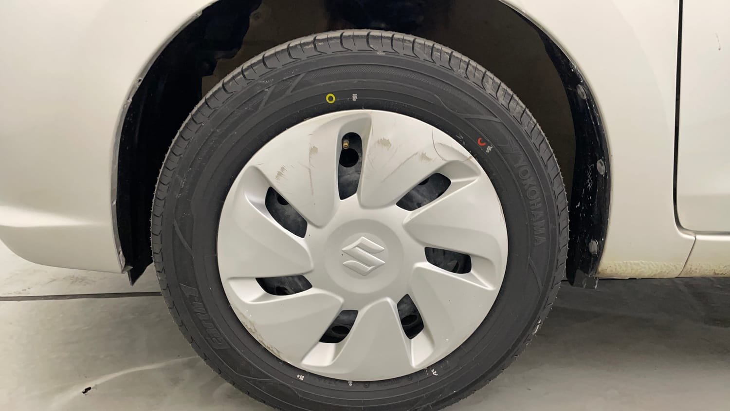 Used 2019 Maruti Suzuki Celerio ZXi (O) AMT Petrol Automatic tyres LEFT FRONT TYRE RIM VIEW