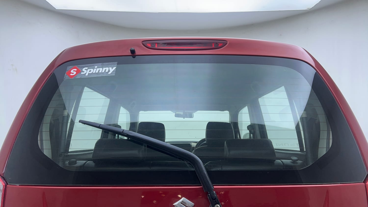 Used 2018 Maruti Suzuki Wagon R 1.0 VXI AMT Petrol Automatic exterior BACK WINDSHIELD VIEW