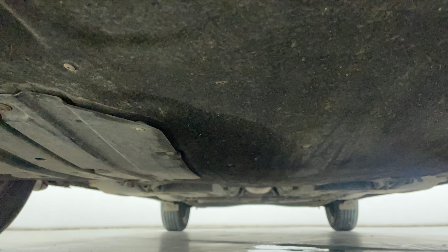 Used 2024 Maruti Suzuki Baleno Sigma MT Petrol Manual extra FRONT LEFT UNDERBODY VIEW