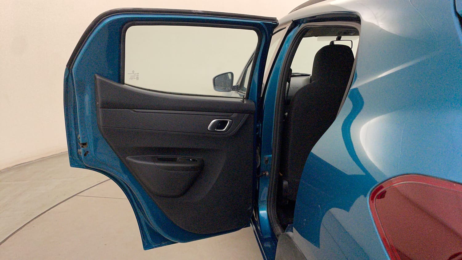 Used 2020 Renault Kwid CLIMBER 1.0 AMT Opt Petrol Automatic interior LEFT REAR DOOR OPEN VIEW