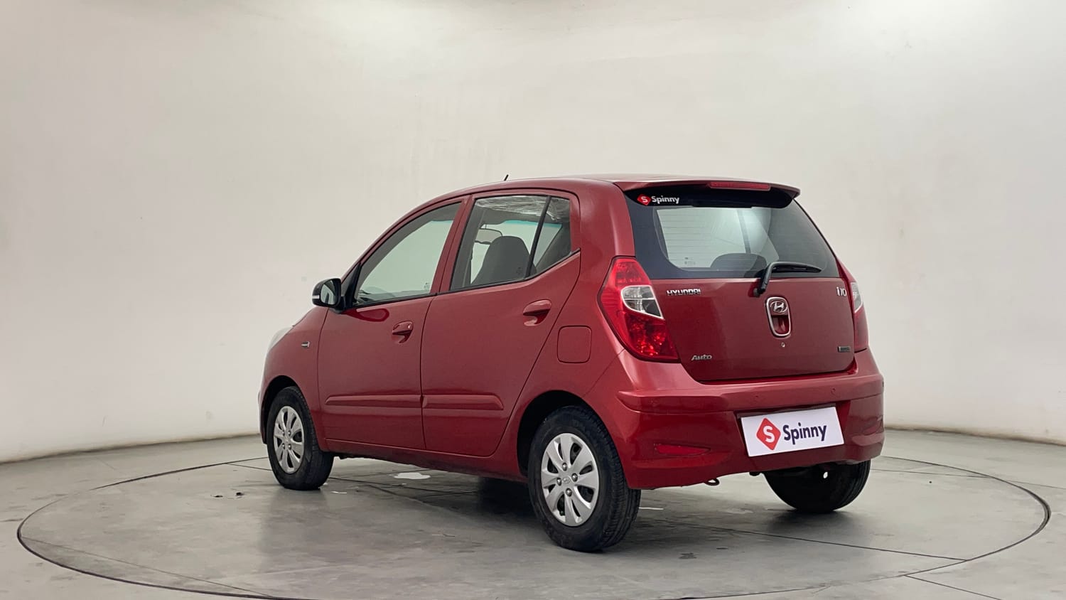 Used 2012 Hyundai i10 Sportz 1.2 AT Kappa2 Petrol Automatic exterior LEFT REAR CORNER VIEW