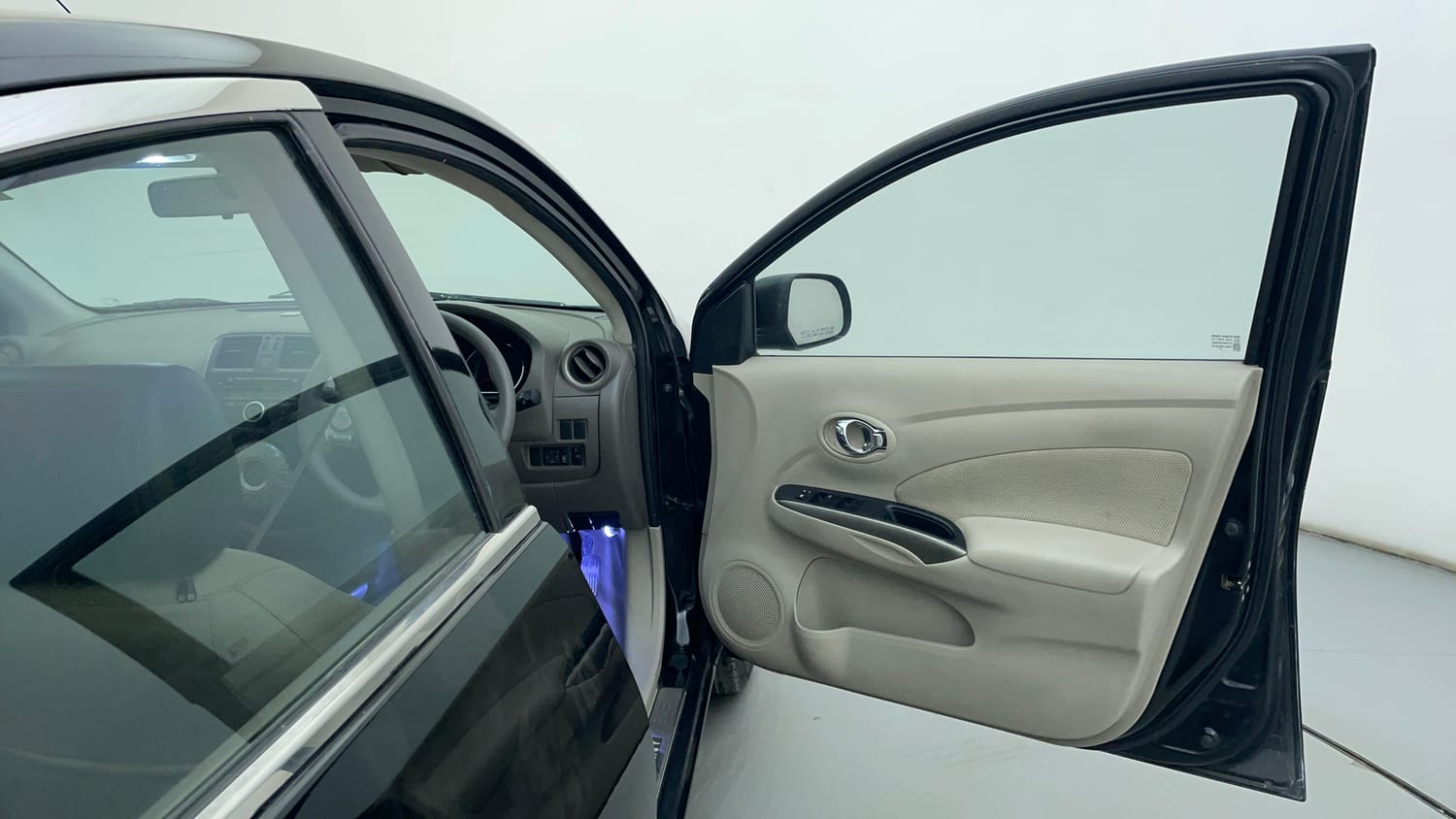 Used 2013 Nissan Sunny XV Diesel Diesel Manual interior RIGHT FRONT DOOR OPEN VIEW