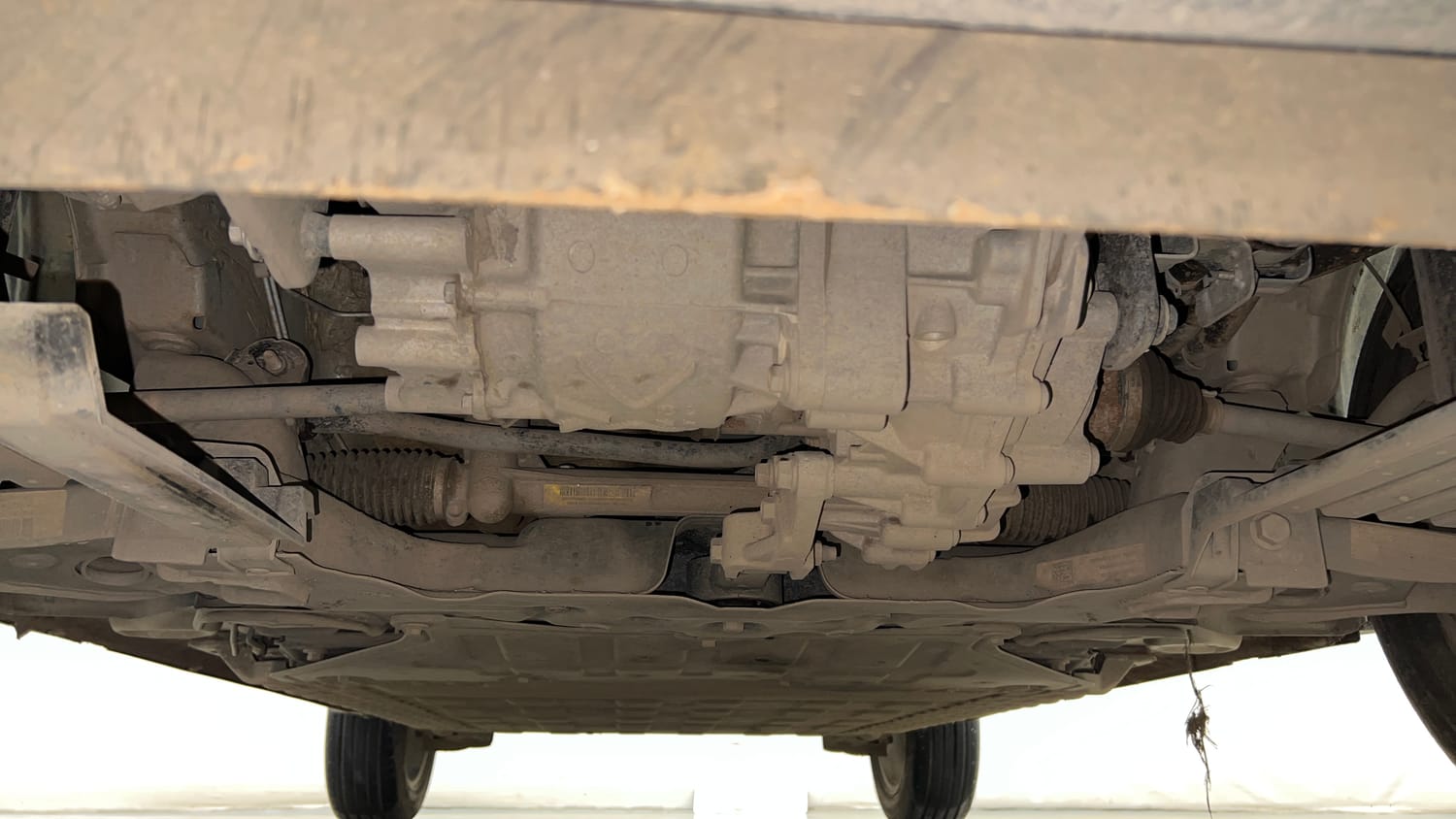 Used 2024 Tata Punch EV Empowered Plus 3.3 Electric Automatic extra FRONT LEFT UNDERBODY VIEW