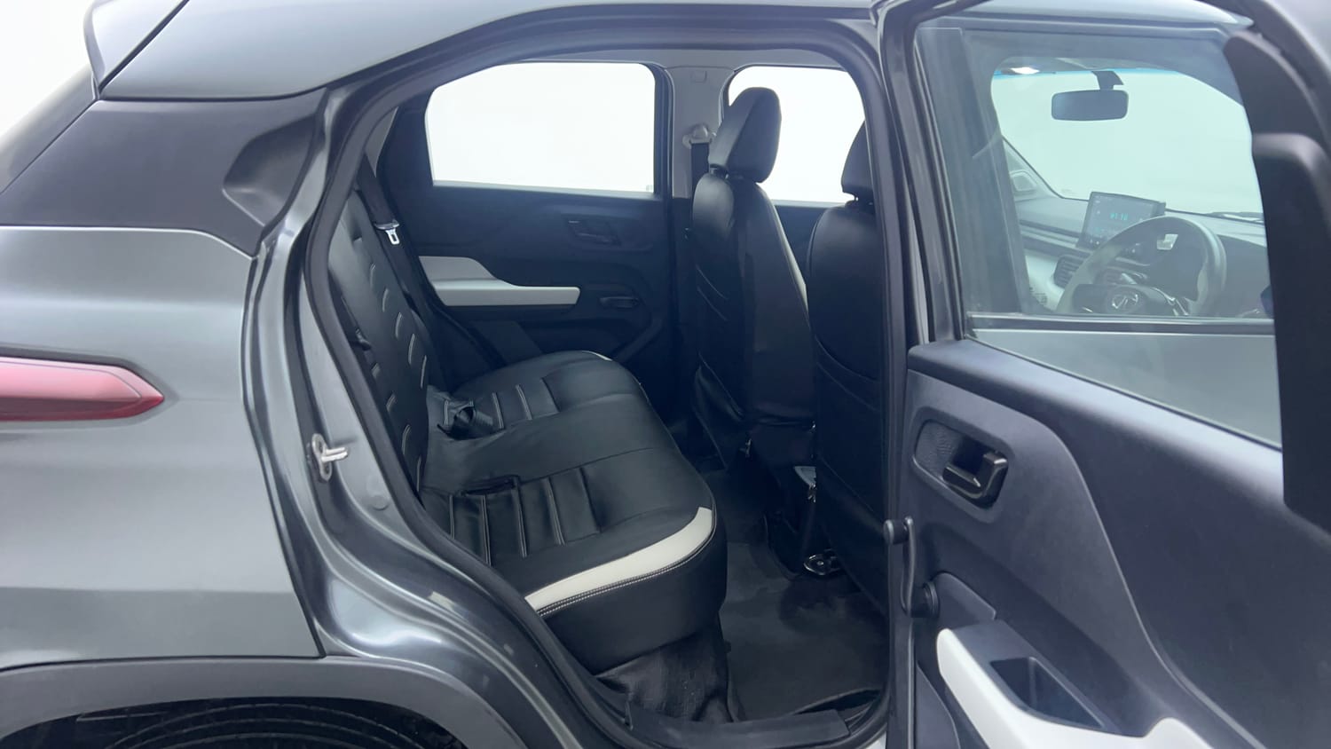 Used 2024 Tata Punch Pure MT Petrol Manual interior RIGHT SIDE REAR DOOR CABIN VIEW