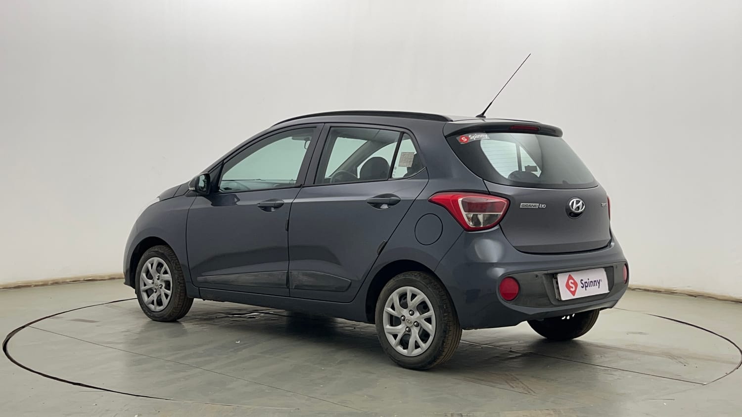 Used 2018 Hyundai Grand i10 Sportz 1.2 Kappa VTVT Petrol Manual exterior LEFT REAR CORNER VIEW