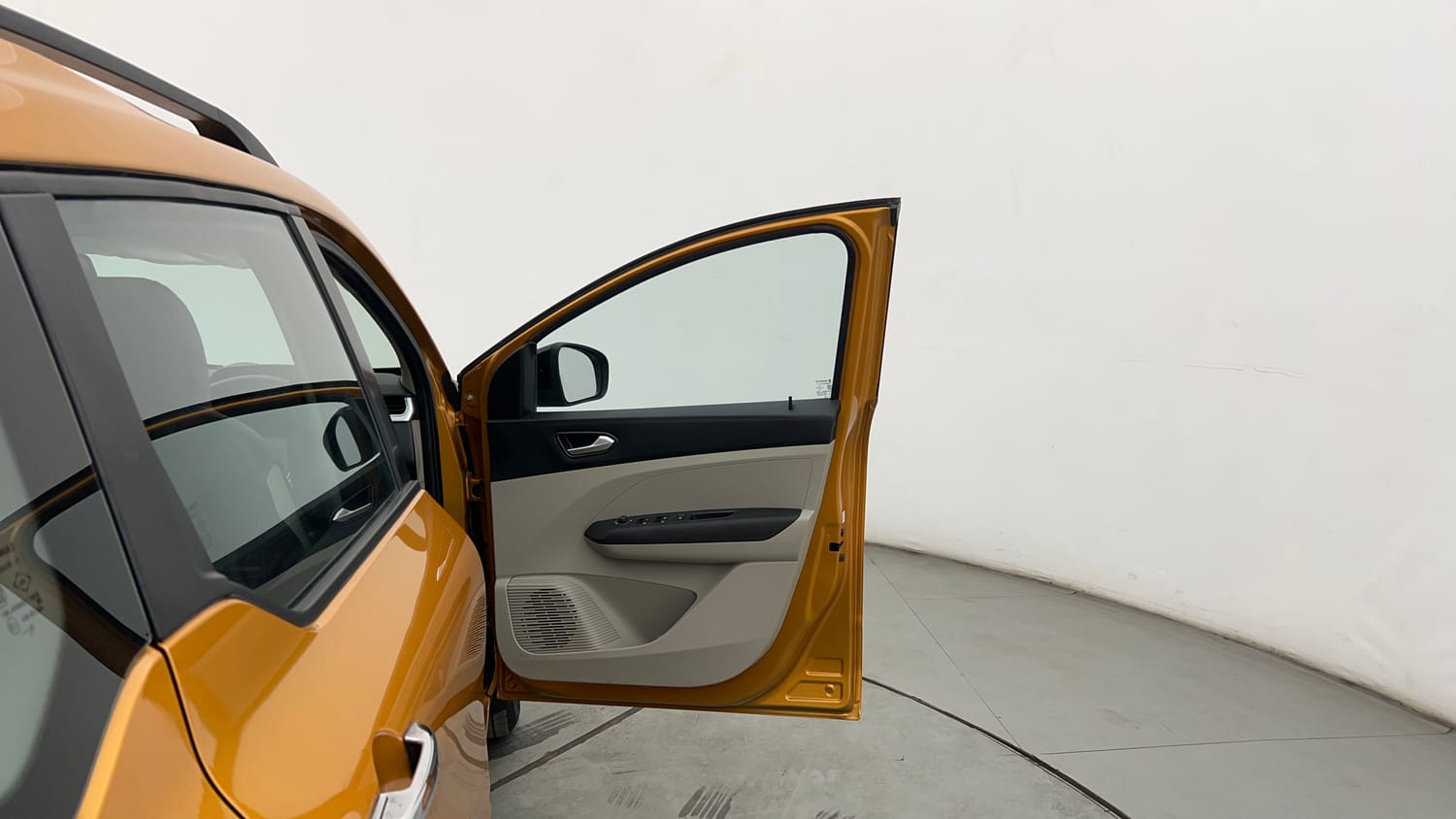 Used 2024 Renault Triber RXZ Petrol Manual interior RIGHT FRONT DOOR OPEN VIEW