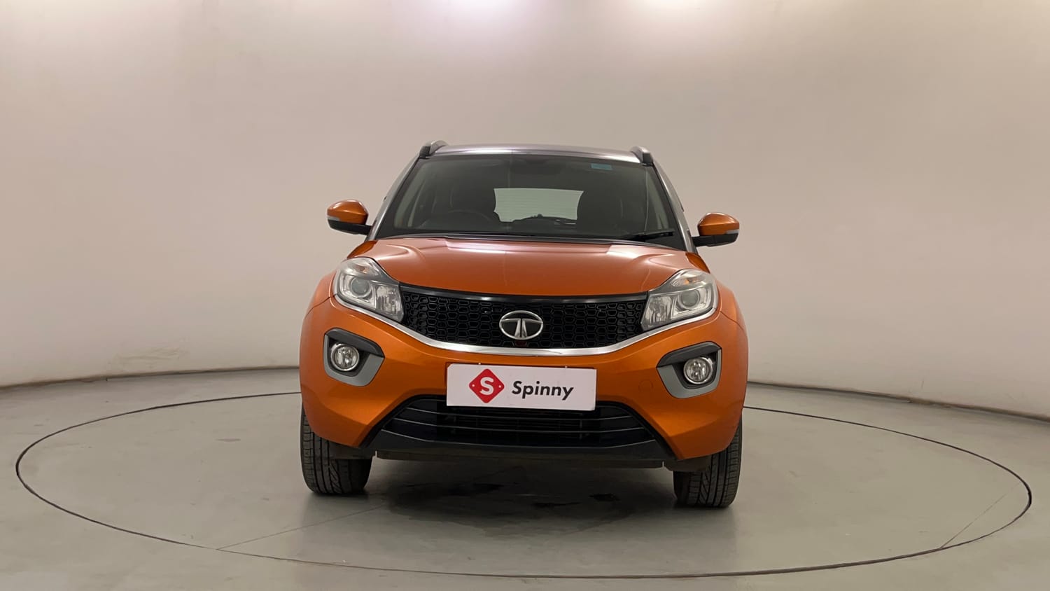 Used 2019 Tata Nexon XZA Plus Petrol Dual Tone Petrol Automatic exterior FRONT VIEW