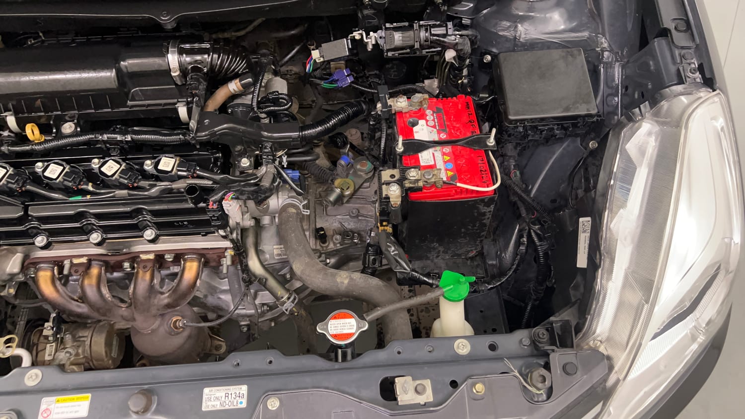Used 2018 Maruti Suzuki Baleno Delta 1.2 Petrol Manual engine ENGINE LEFT SIDE VIEW