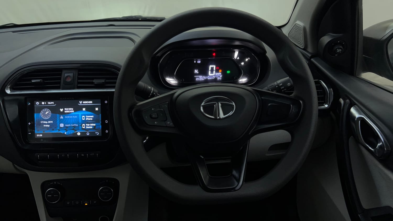 Used 2022 Tata Tigor XZA Plus Petrol Automatic interior STEERING VIEW