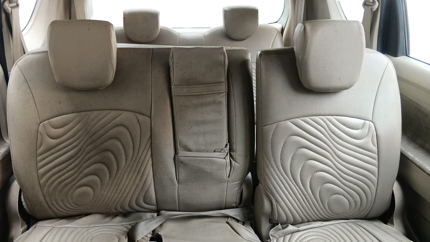 Used 2015 Maruti Suzuki Ertiga Vxi Petrol Manual interior REAR SEAT CONDITION VIEW