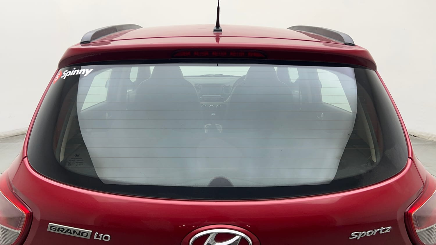 Used 2018 Hyundai Grand i10 Sportz (O) AT 1.2 Kappa VTVT Petrol Automatic exterior BACK WINDSHIELD VIEW