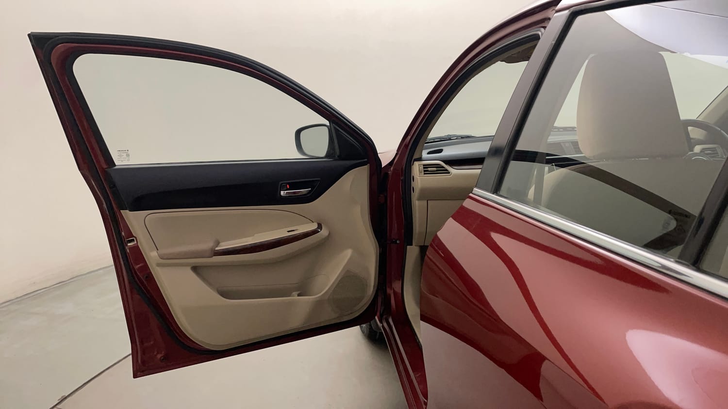 Used 2017 Maruti Suzuki Dzire ZXi Plus Petrol Manual interior LEFT FRONT DOOR OPEN VIEW
