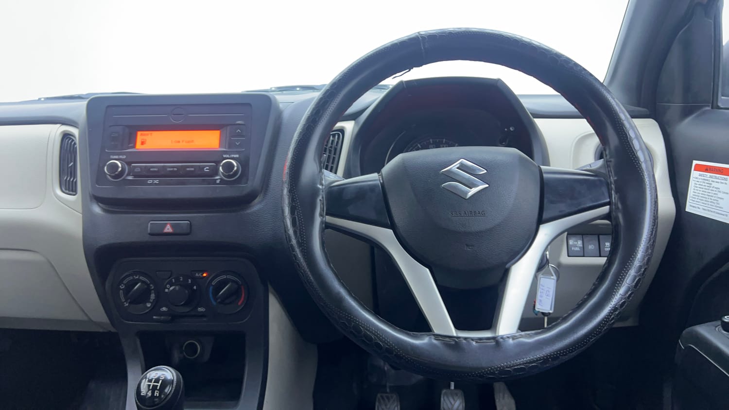 Used 2024 Maruti Suzuki Wagon R VXI 1.0 CNG Cng Manual interior STEERING VIEW