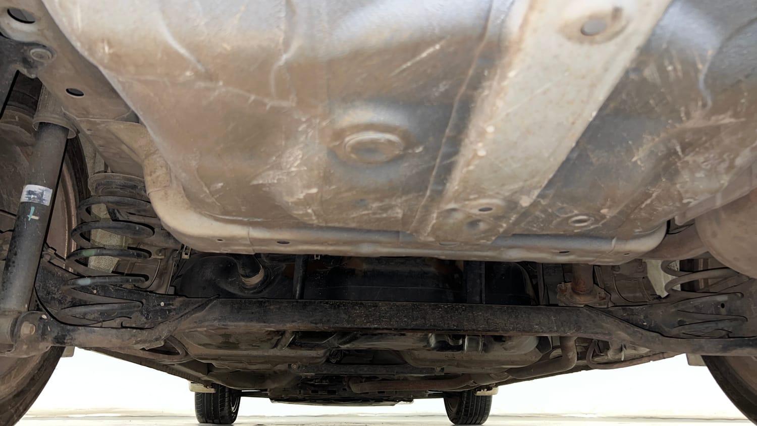 Used 2019 Honda City ZX CVT Petrol Petrol Automatic extra REAR UNDERBODY VIEW (TAKEN FROM REAR)