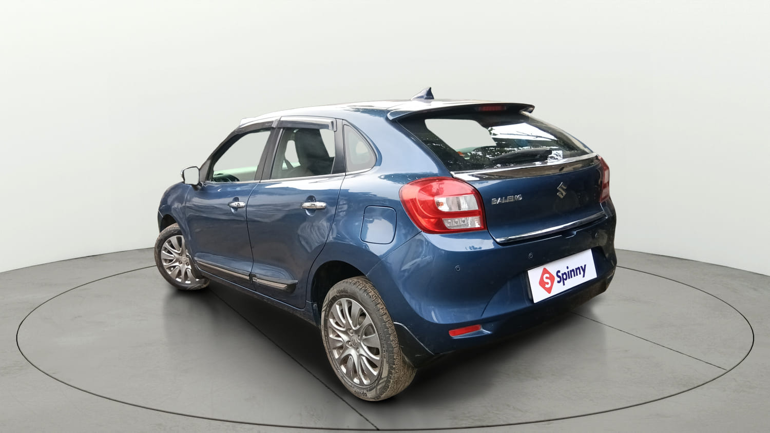 Used 2018 Maruti Suzuki Baleno Alpha 1.2 Petrol Manual exterior LEFT REAR CORNER VIEW