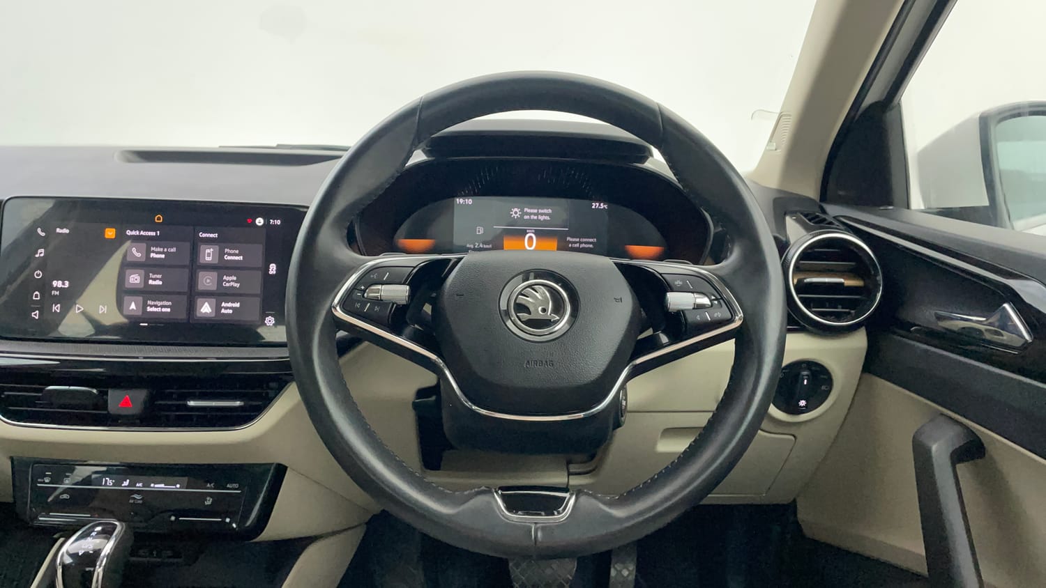 Used 2024 Skoda Slavia Style 1.5L TSI DSG Petrol Automatic interior STEERING VIEW