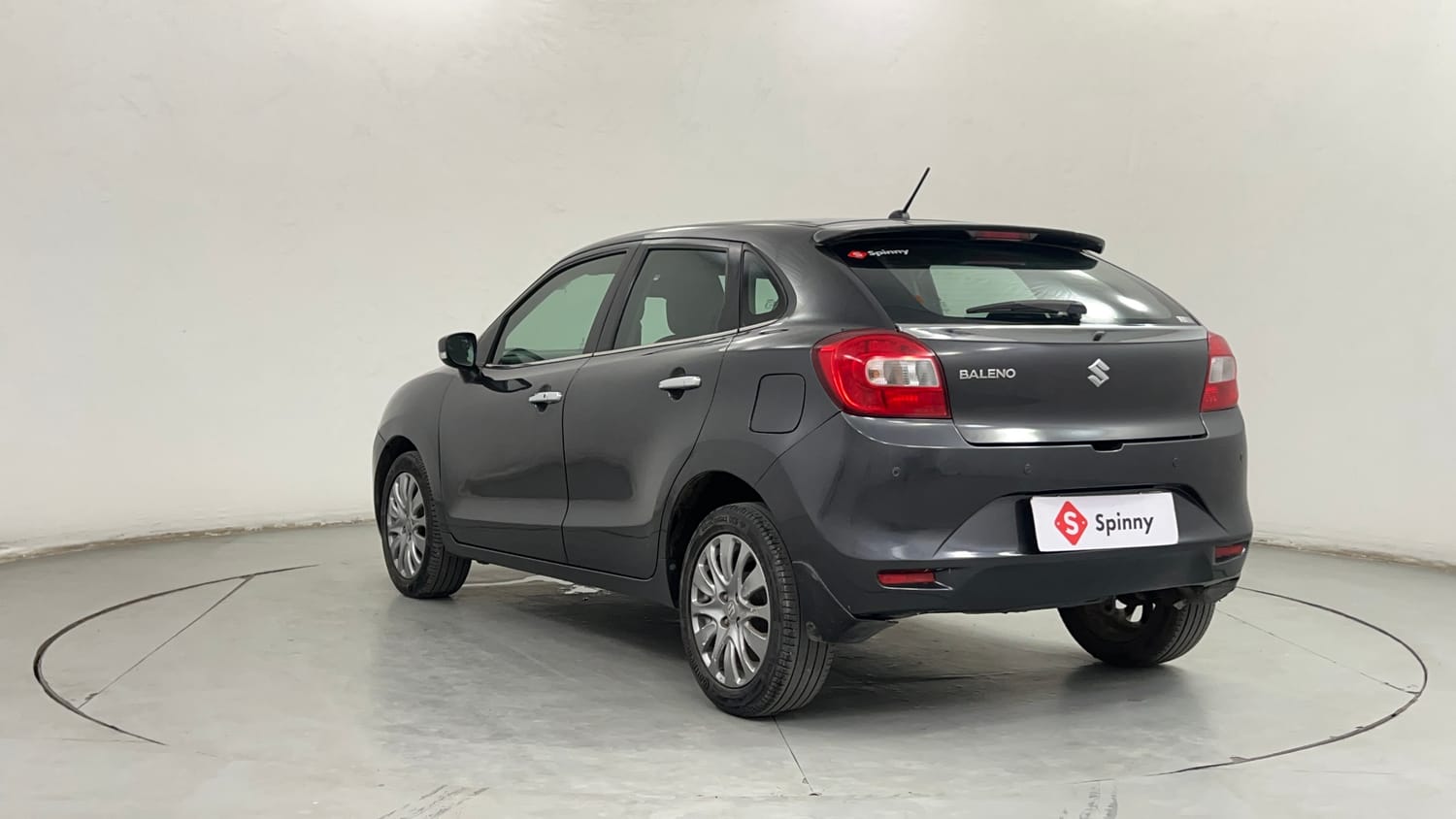 Used 2017 Maruti Suzuki Baleno Zeta 1.2 AT Petrol Automatic exterior LEFT REAR CORNER VIEW