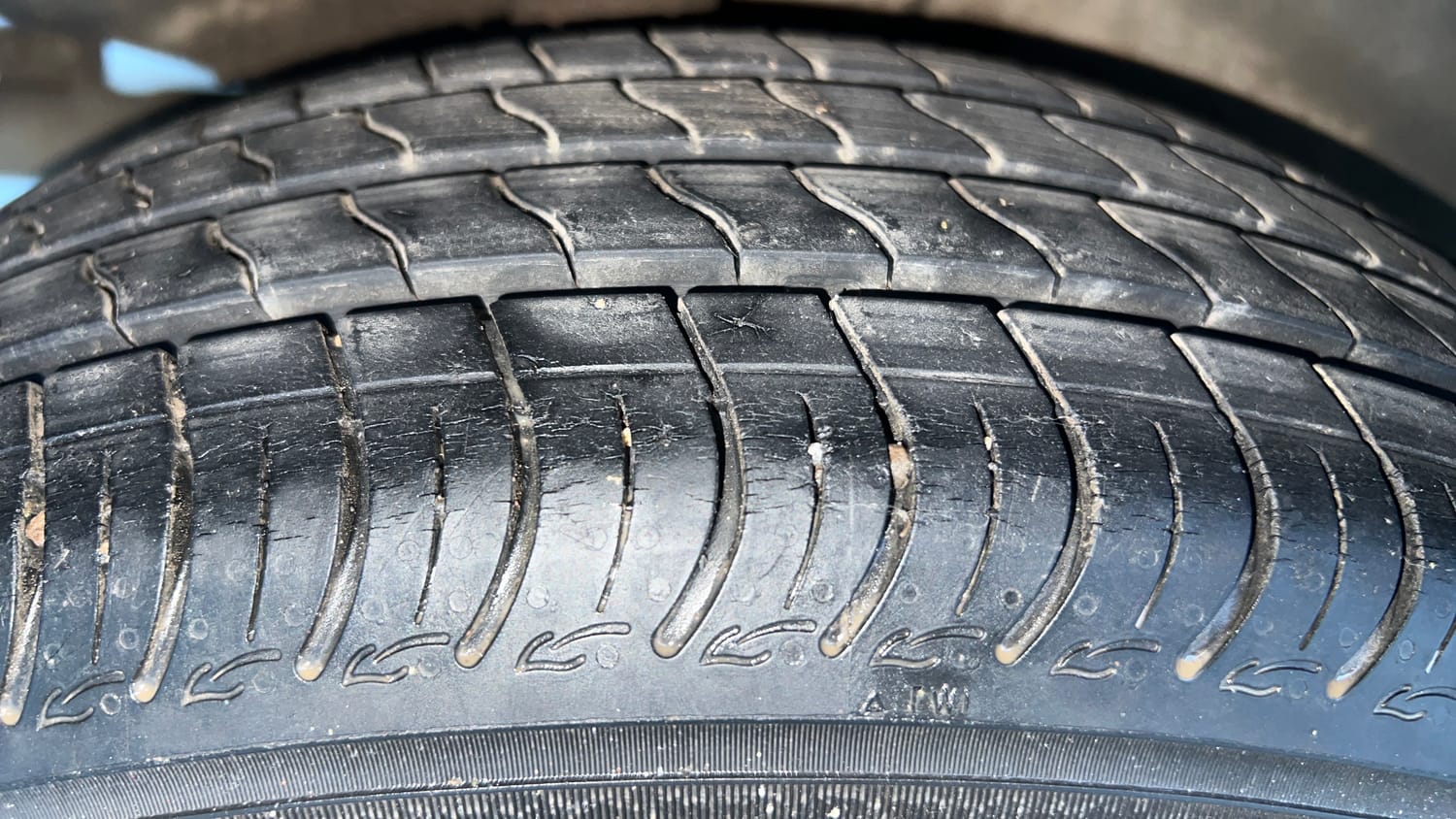 Used 2023 Maruti Suzuki Wagon R VXI 1.0 CNG Cng Manual tyres RIGHT REAR TYRE TREAD VIEW