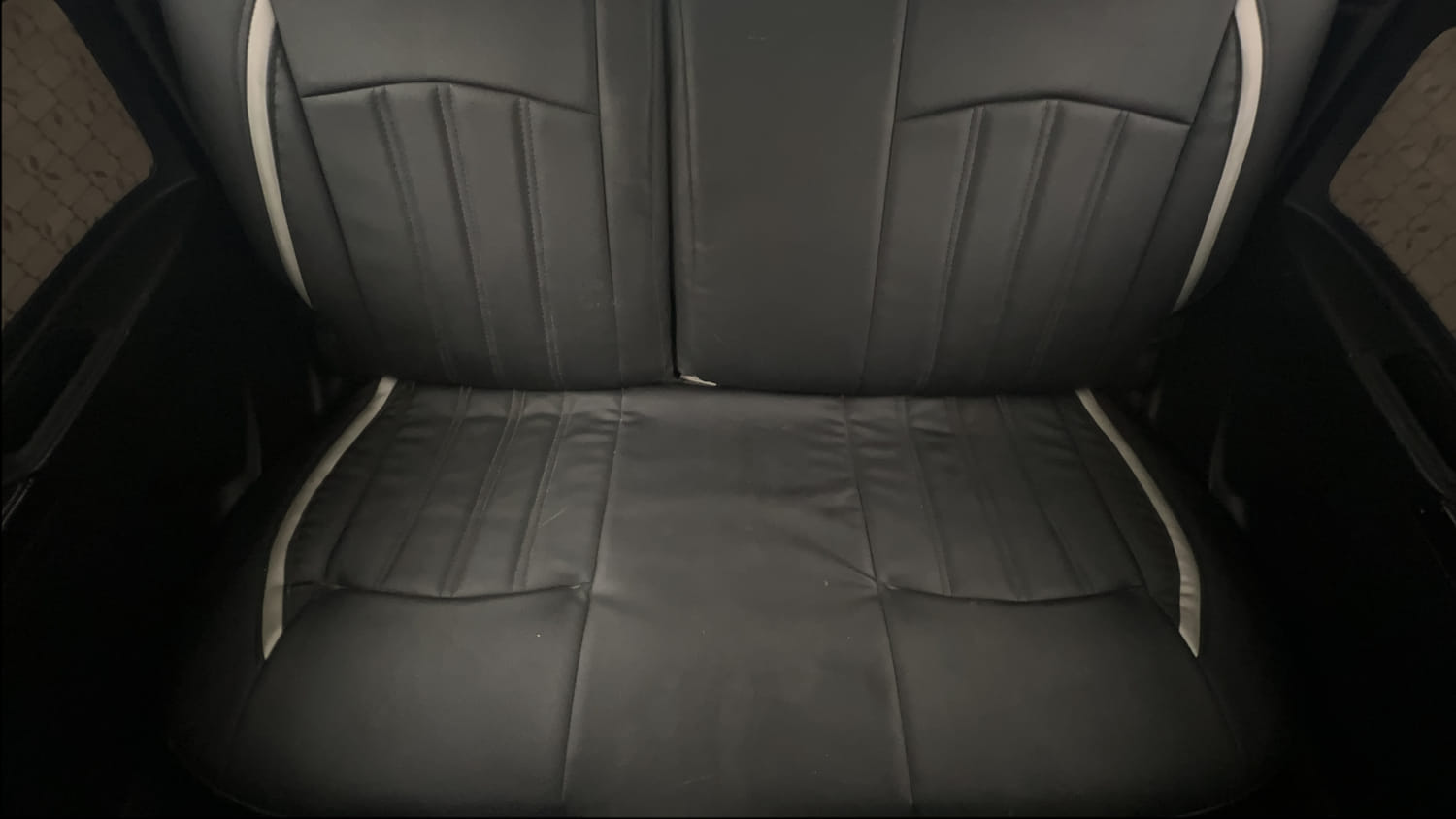 Used 2017 Maruti Suzuki Wagon R VXI Petrol Manual interior REAR SEAT CONDITION VIEW