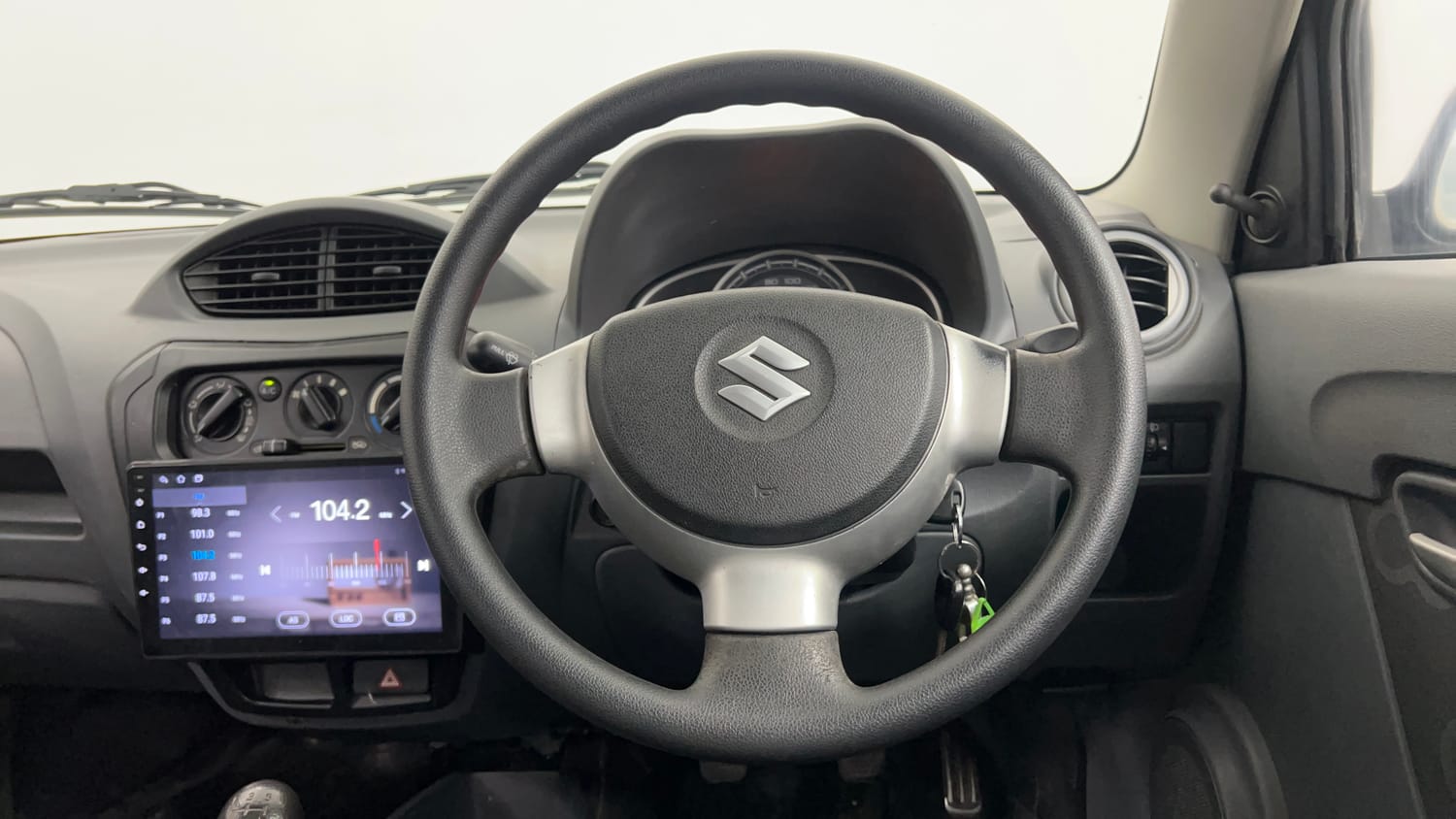 Used 2014 Maruti Suzuki Alto 800 LXI CNG (outside fitted) Cng Manual interior STEERING VIEW