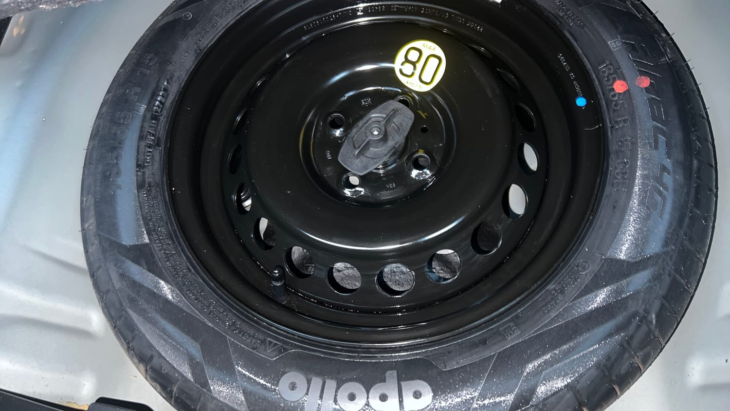Used 2022 Maruti Suzuki Baleno Zeta MT Petrol Manual tyres SPARE TYRE VIEW