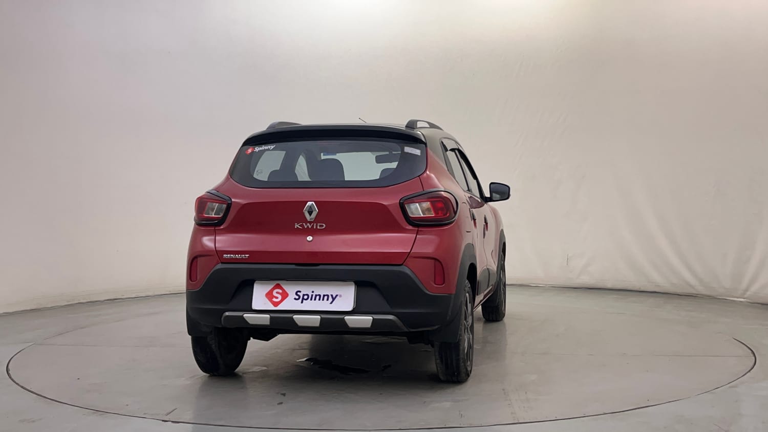 Used 2024 Renault Kwid CLIMBER 1.0 AMT Dual Tone Petrol Automatic exterior RIGHT REAR CORNER VIEW