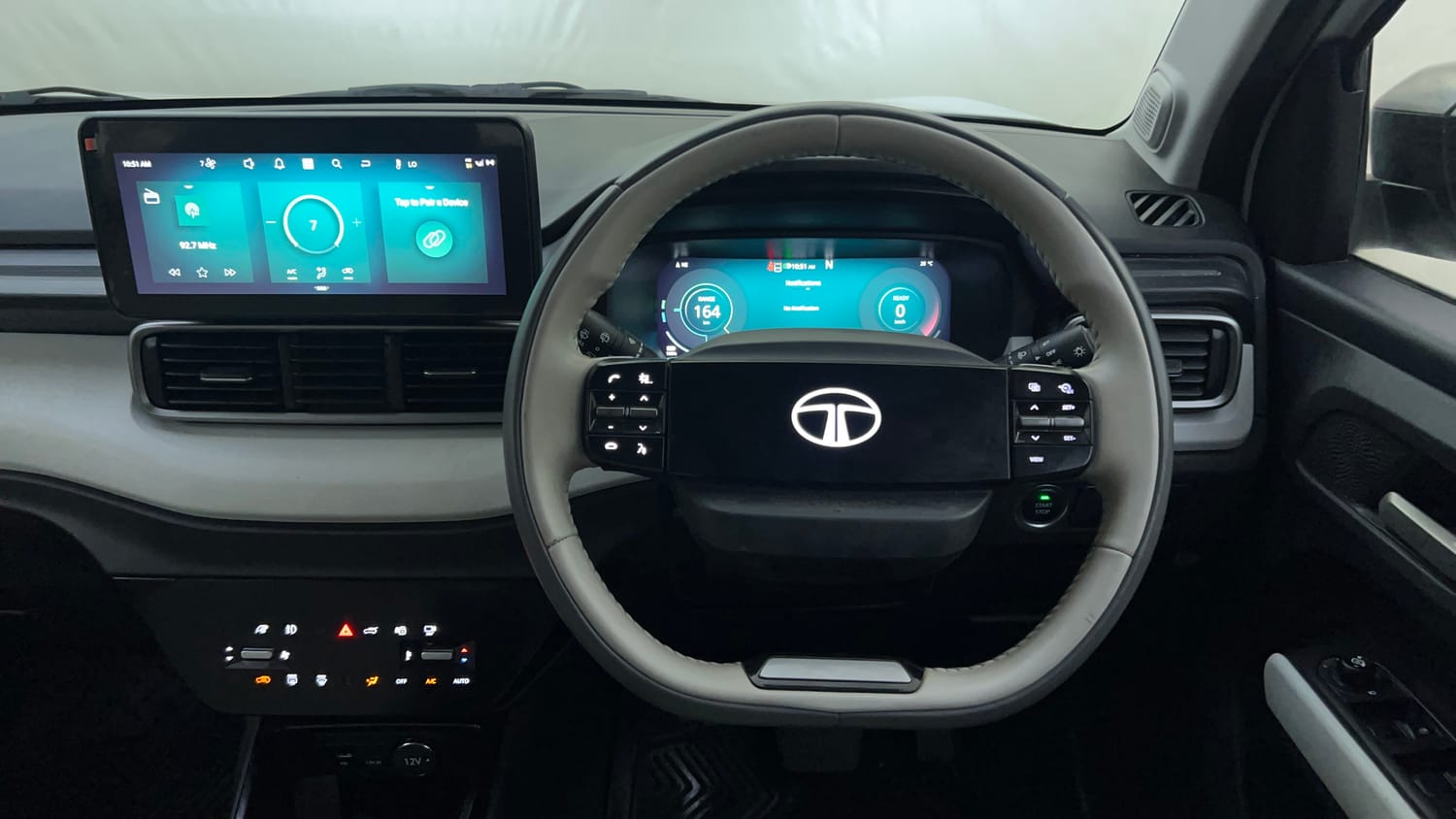 Used 2024 Tata Punch EV Empowered Plus 3.3 Electric Automatic interior STEERING VIEW
