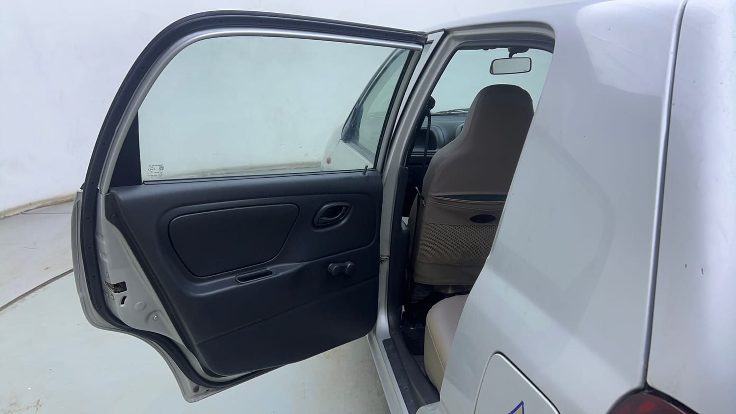 Used 2012 Maruti Suzuki Alto LXi BS-IV Petrol Manual interior LEFT REAR DOOR OPEN VIEW