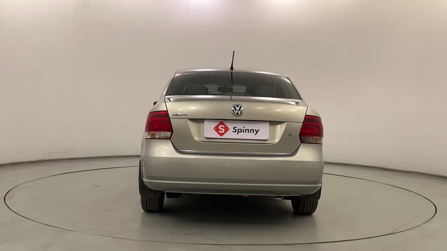 Used 2014 Volkswagen Vento Highline Petrol Petrol Manual exterior BACK VIEW