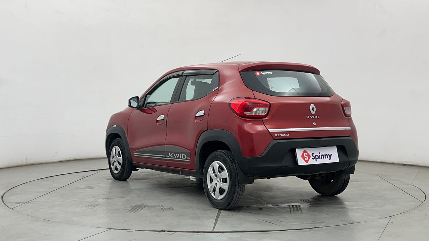 Used 2019 Renault Kwid RXT (O) 1.0 SCE Edition Petrol Manual exterior LEFT REAR CORNER VIEW