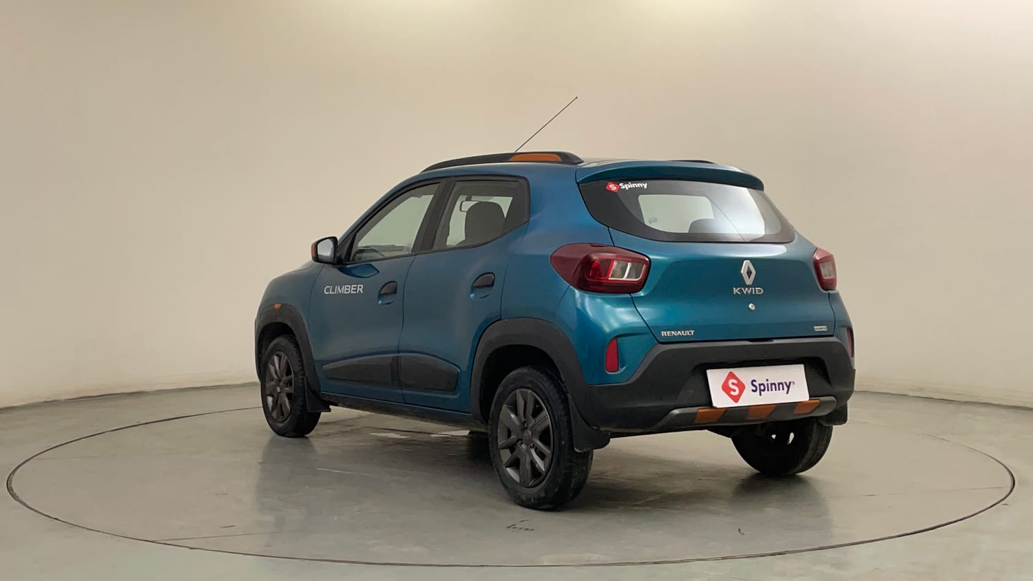 Used 2020 Renault Kwid CLIMBER 1.0 AMT Opt Petrol Automatic exterior LEFT REAR CORNER VIEW
