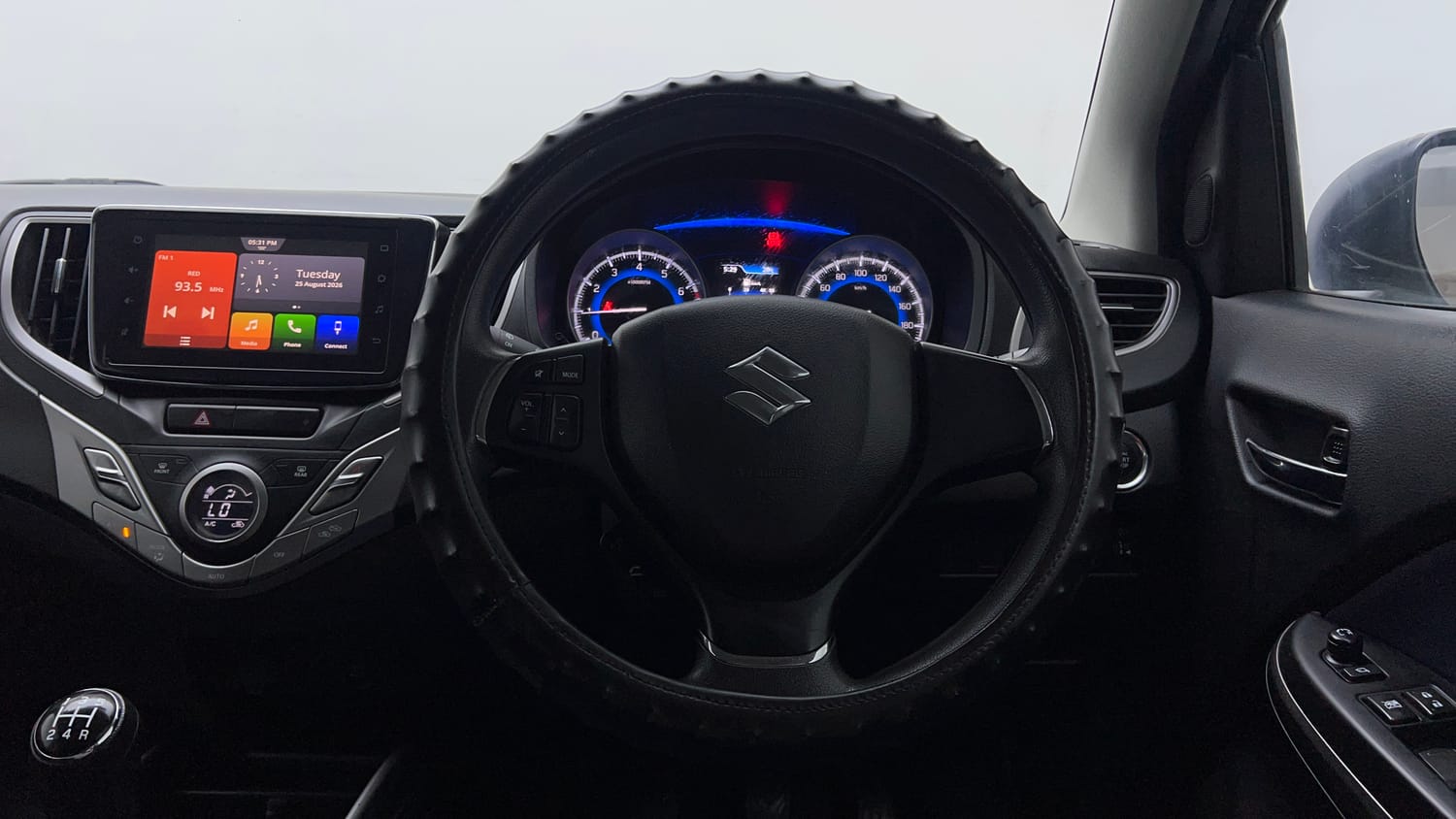 Used 2021 Maruti Suzuki Baleno Zeta Petrol Manual interior STEERING VIEW