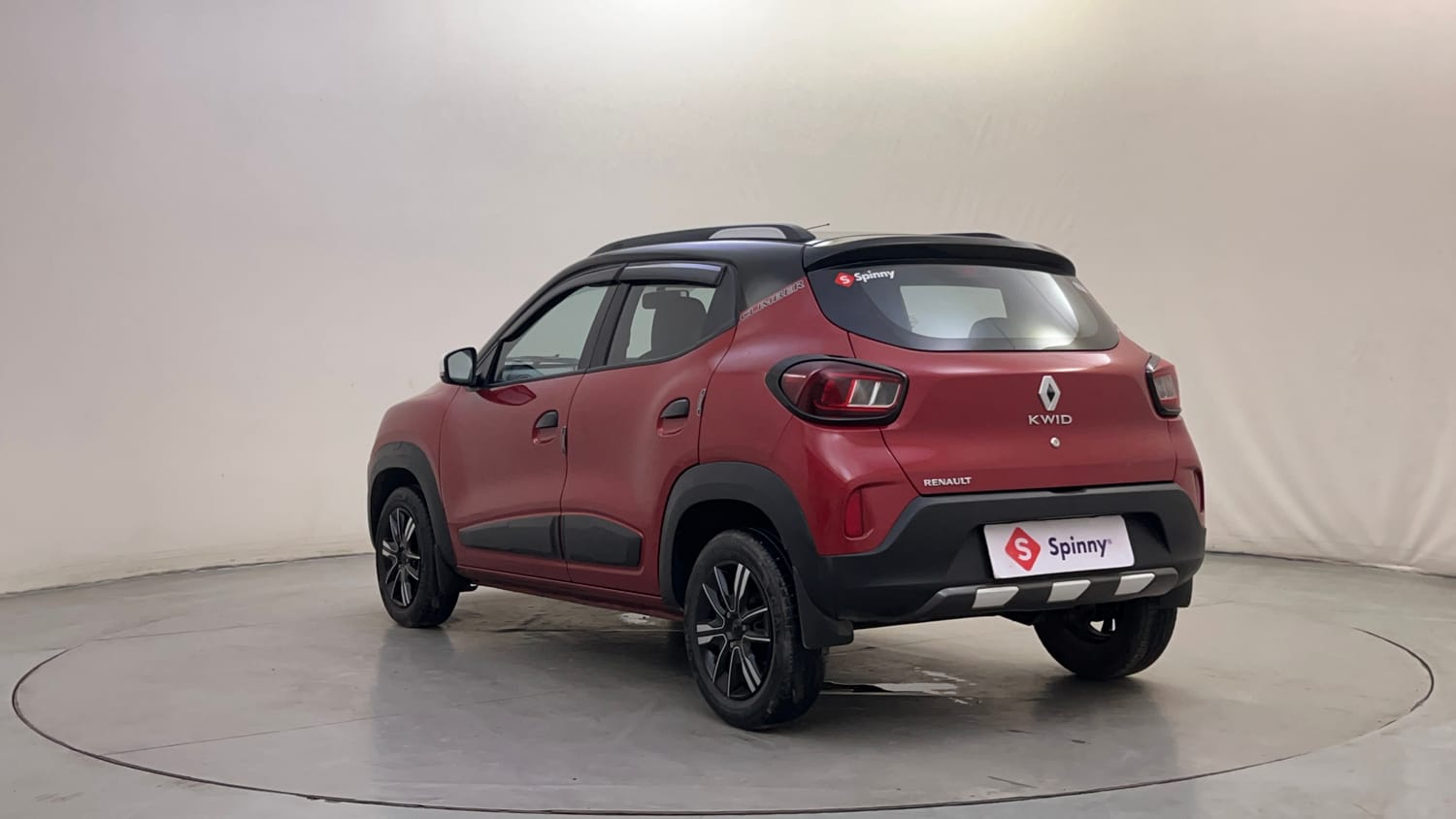 Used 2024 Renault Kwid CLIMBER 1.0 AMT Dual Tone Petrol Automatic exterior LEFT REAR CORNER VIEW